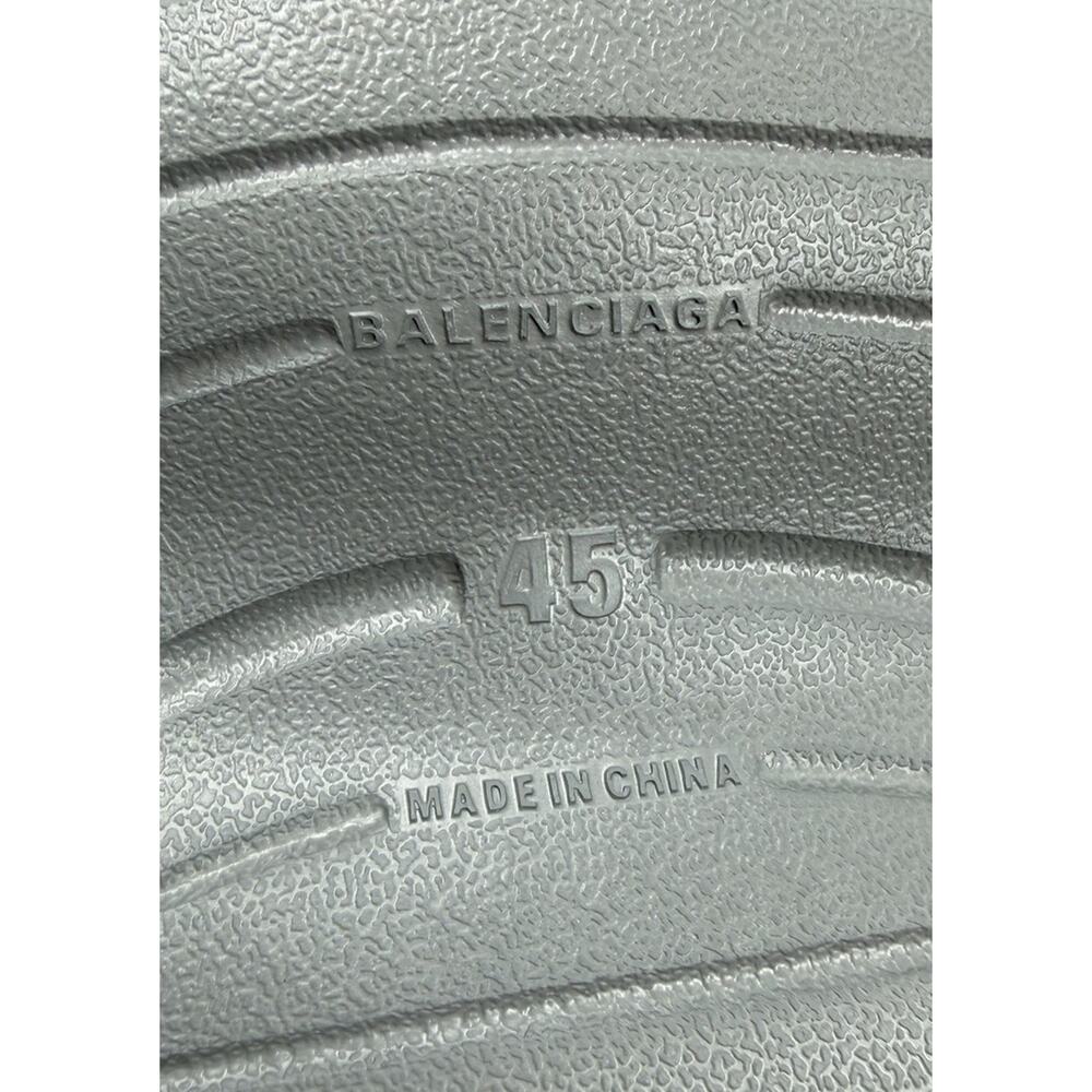 Size 45EU/12US - Balenciaga HD Mule Slip On Gray NEW! - Picture 9 of 10